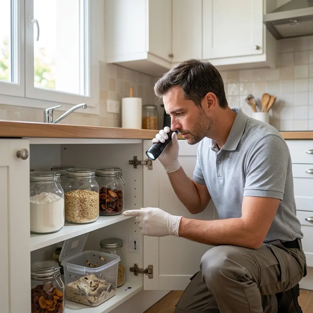 Le traitement professionnel contre les mites alimentaires
