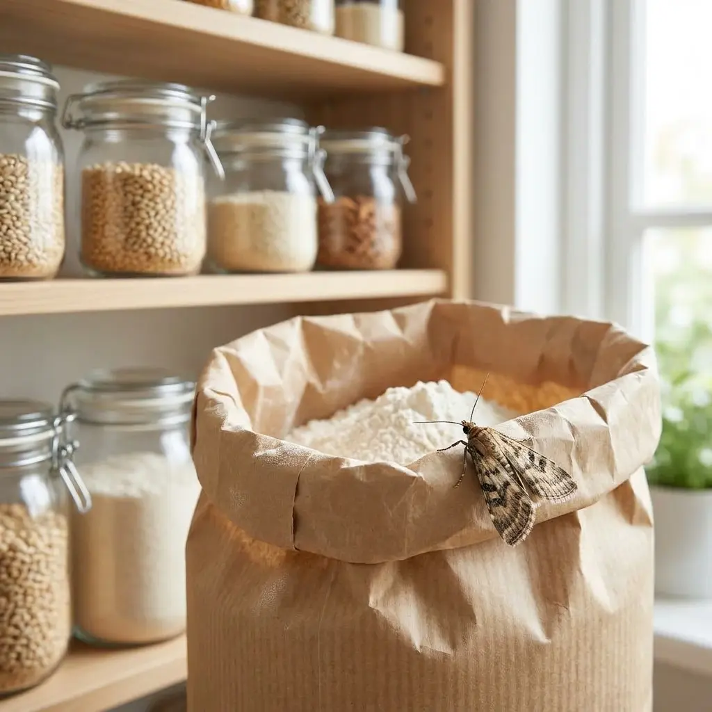 Notre méthode pour éradiquer la mite alimentaire