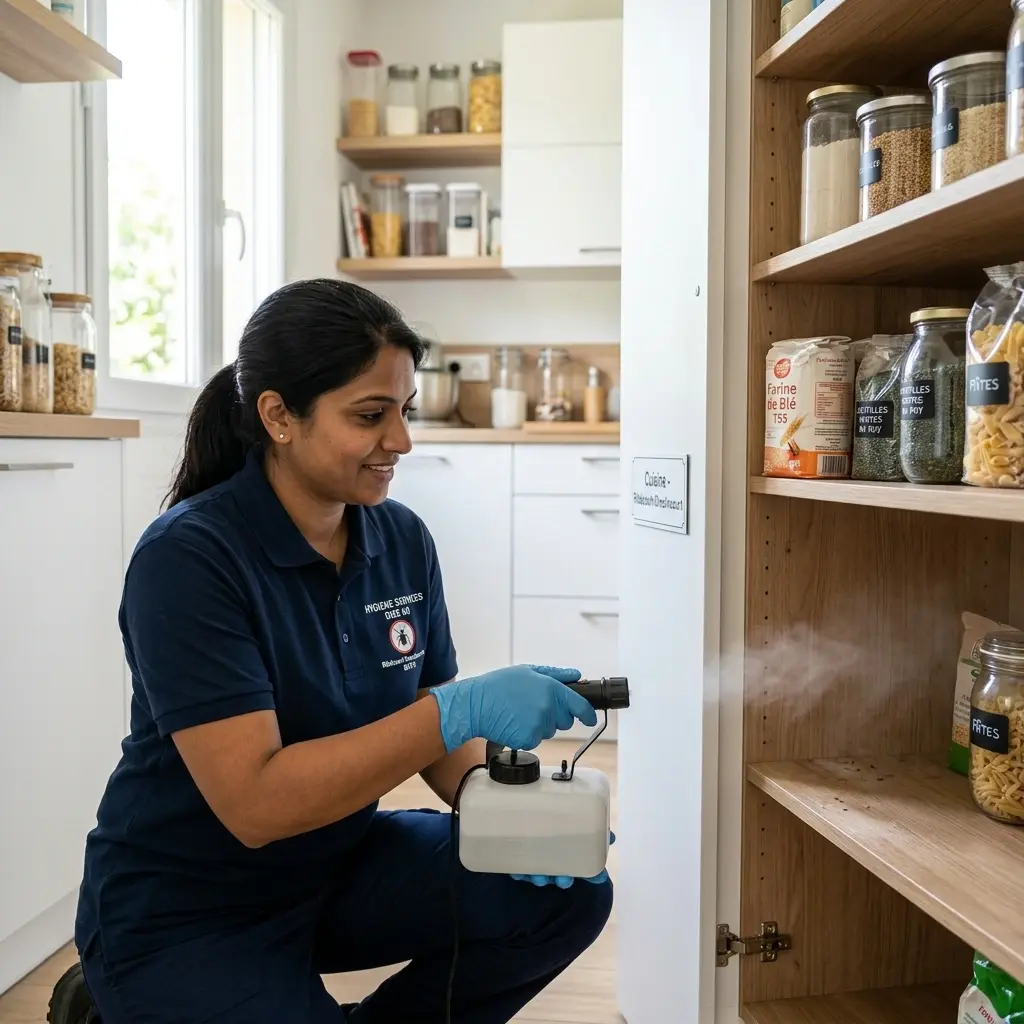 Une approche technique pour éradiquer les mites alimentaires
