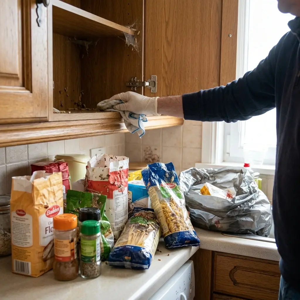 Notre méthode pour éradiquer la mite alimentaire