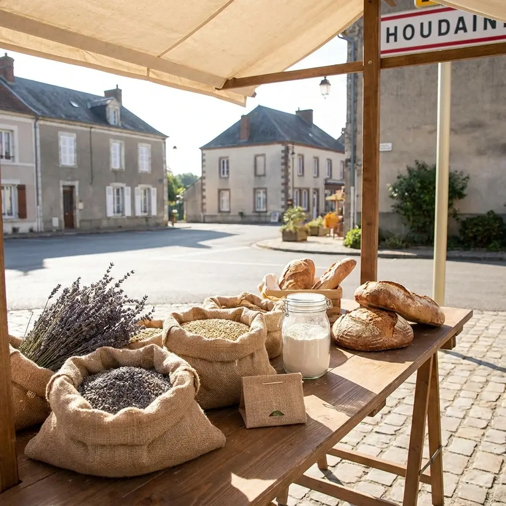 Comment se déroule l'intervention à Houdain ?