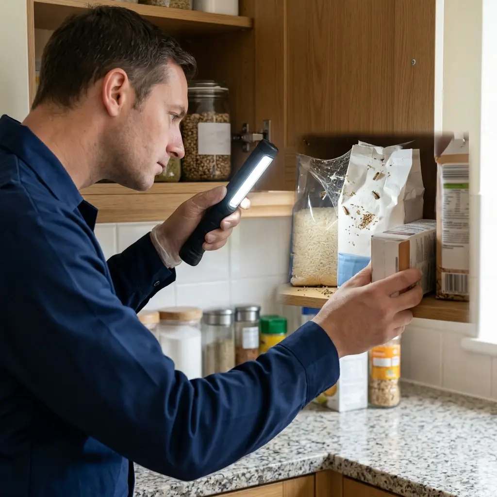 Un protocole technique pour supprimer les mites alimentaires