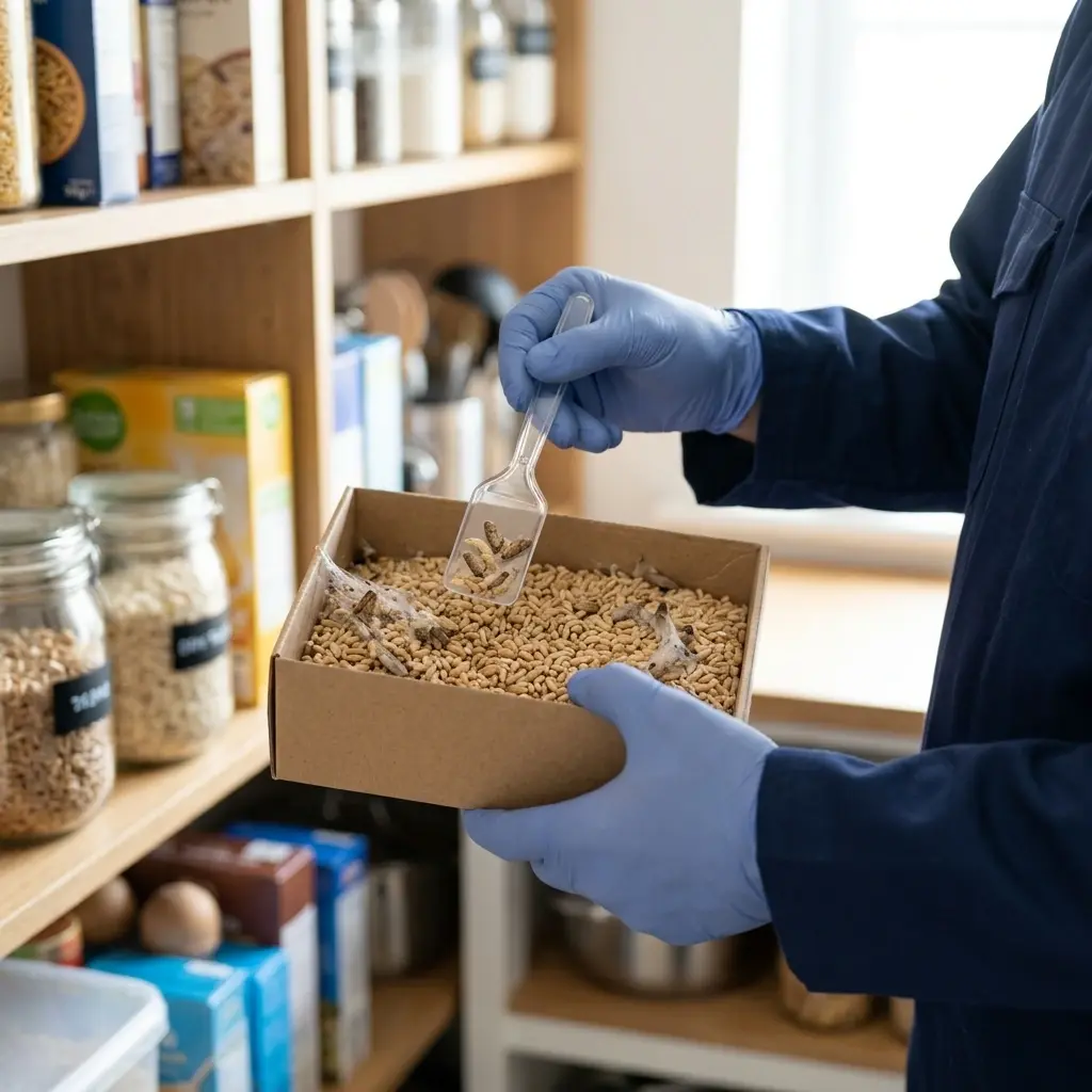 Notre méthode de lutte contre la mite alimentaire