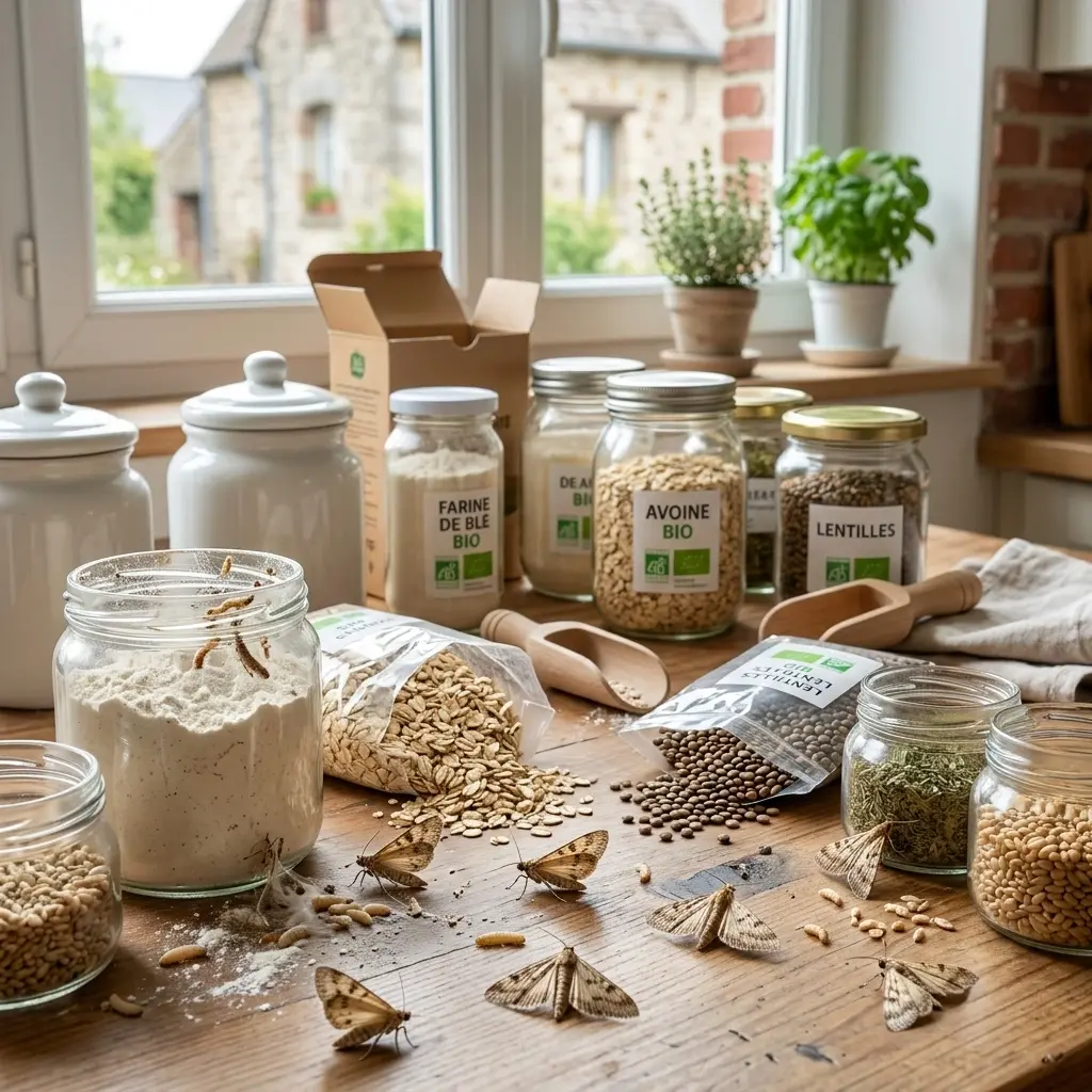 L'approche technique pour éliminer les mites alimentaires
