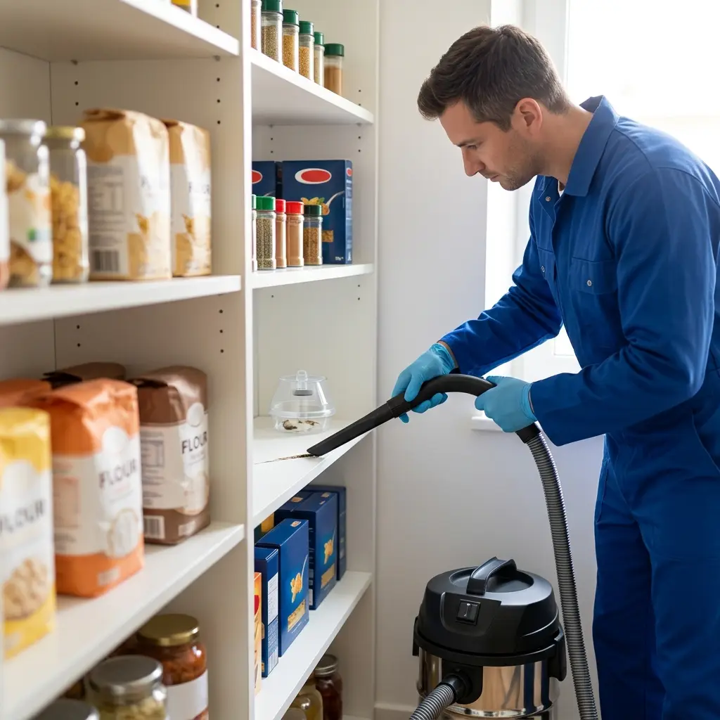 Une stratégie ciblée pour éradiquer les mites alimentaires