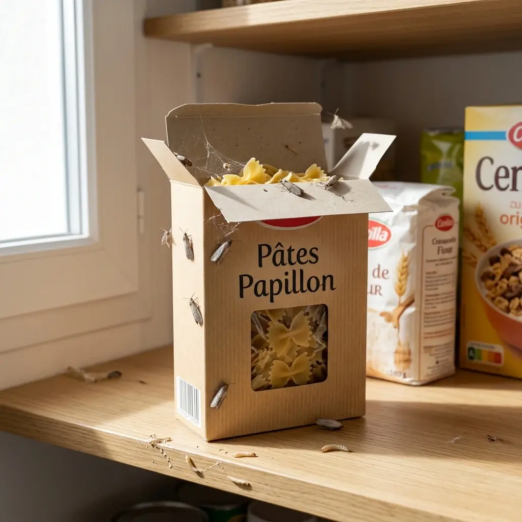 Notre méthode de lutte contre la mite alimentaire