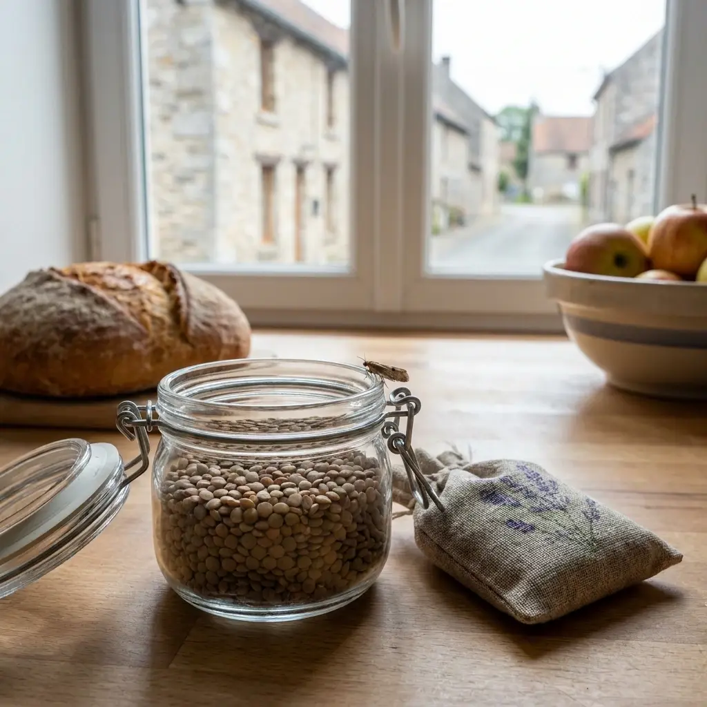 Notre méthode de lutte contre la mite alimentaire