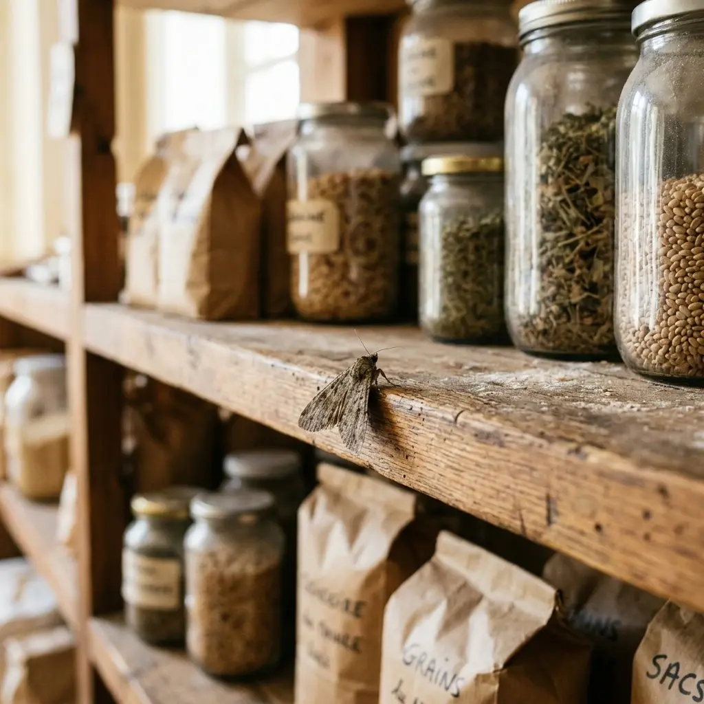 Un traitement professionnel contre les mites alimentaires