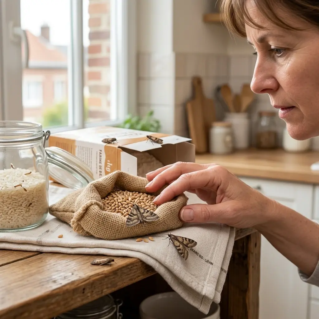Comment prévenir le retour des mites dans votre cuisine