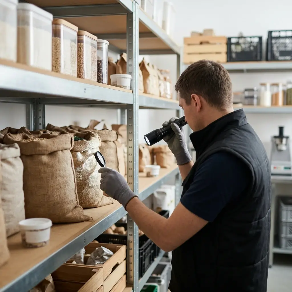 Une cuisine saine et sans insectes