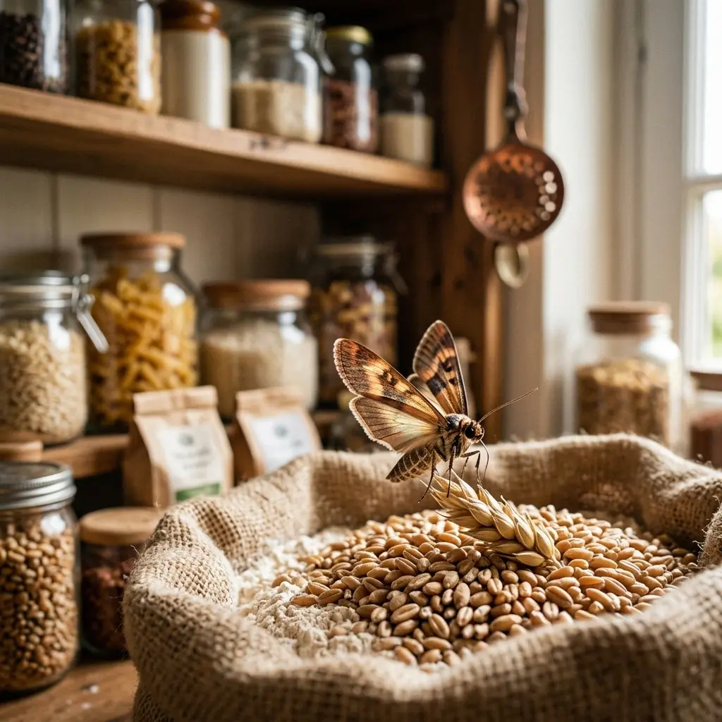 Traitement professionnel contre lesmites alimentaires