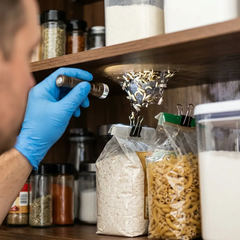 Notre approche pour éradiquer la mite alimentaire