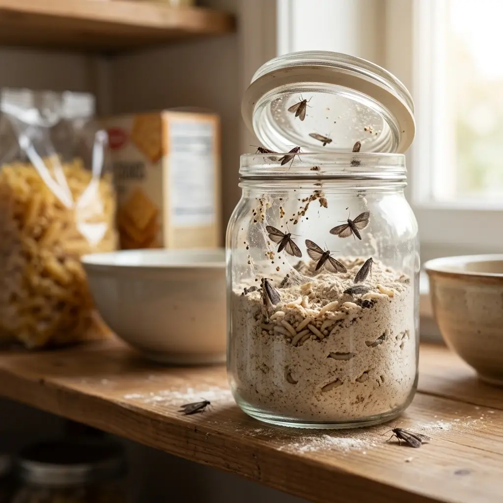 Notre méthode de lutte contre la mite alimentaire
