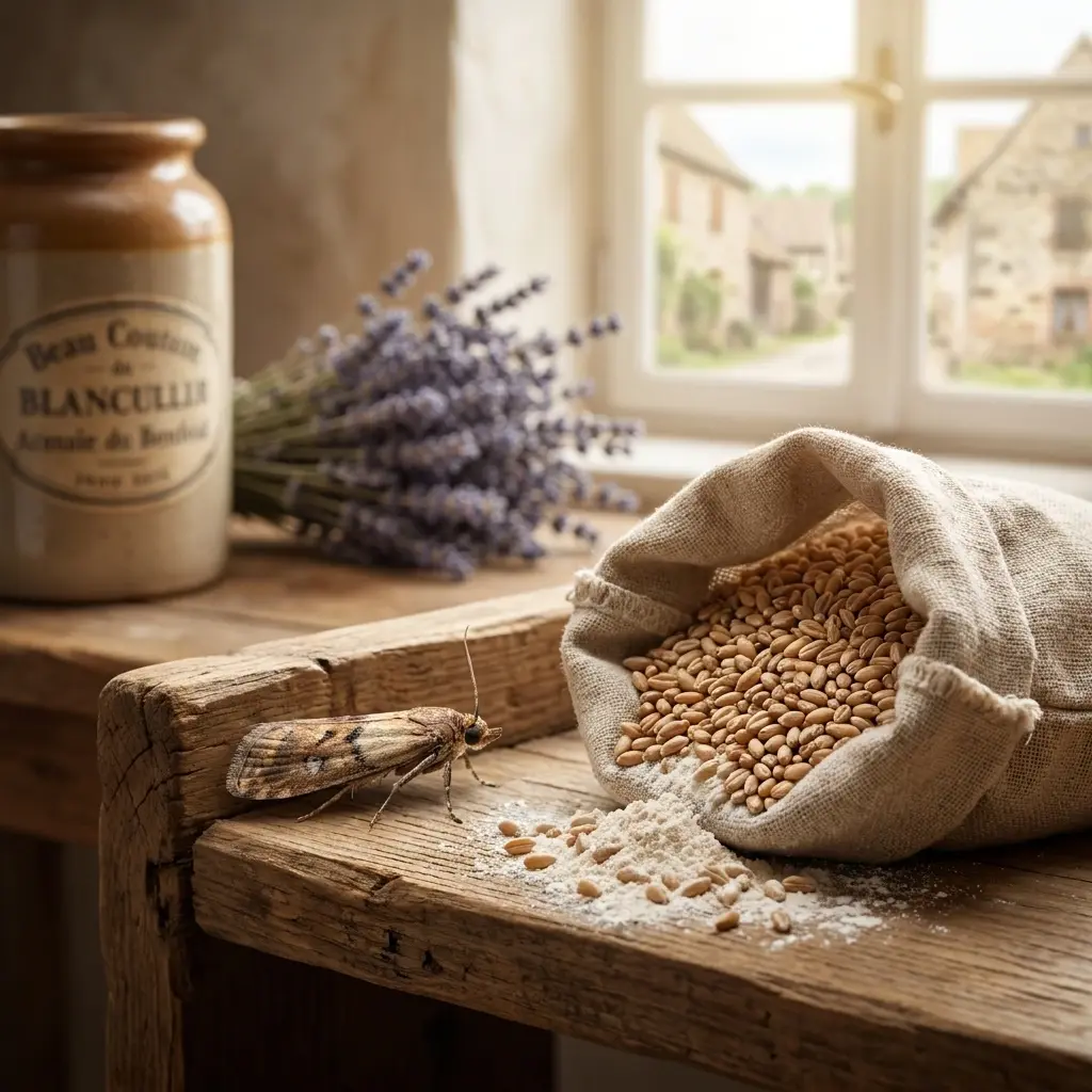 Notre méthode pour éliminer la mite alimentaire