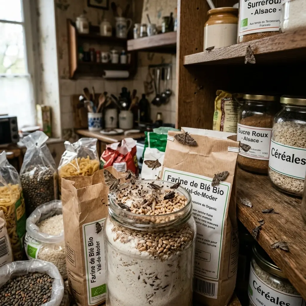 Notre méthode de lutte contre la mite alimentaire