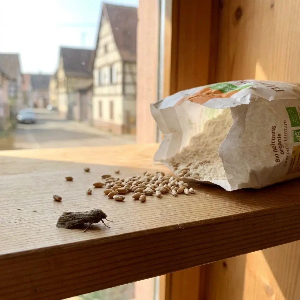Notre méthode de traitement contre la mite alimentaire