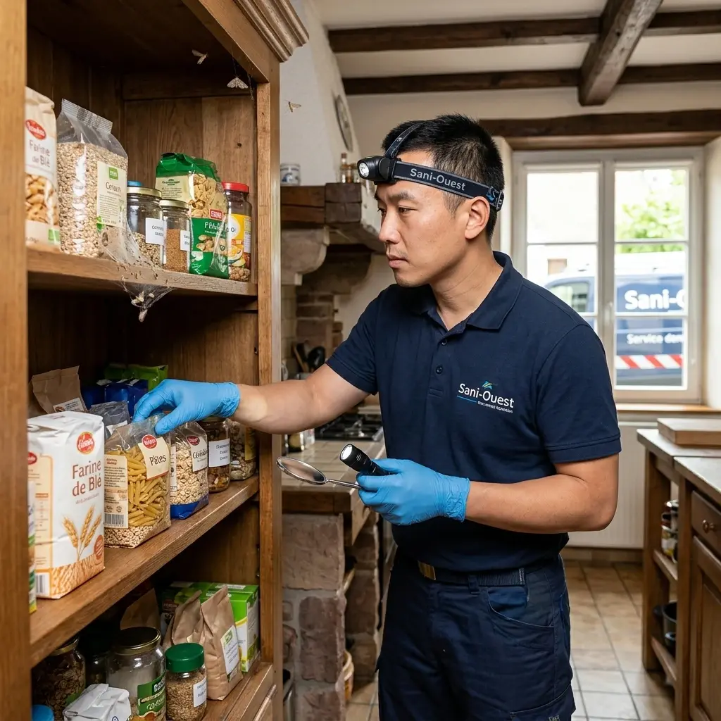 Notre méthode de traitement de la mite alimentaire