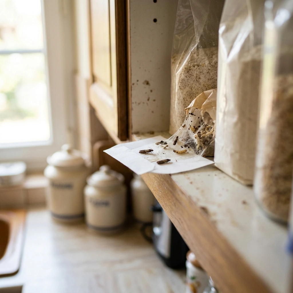 Un traitement professionnel contre les mites alimentaires