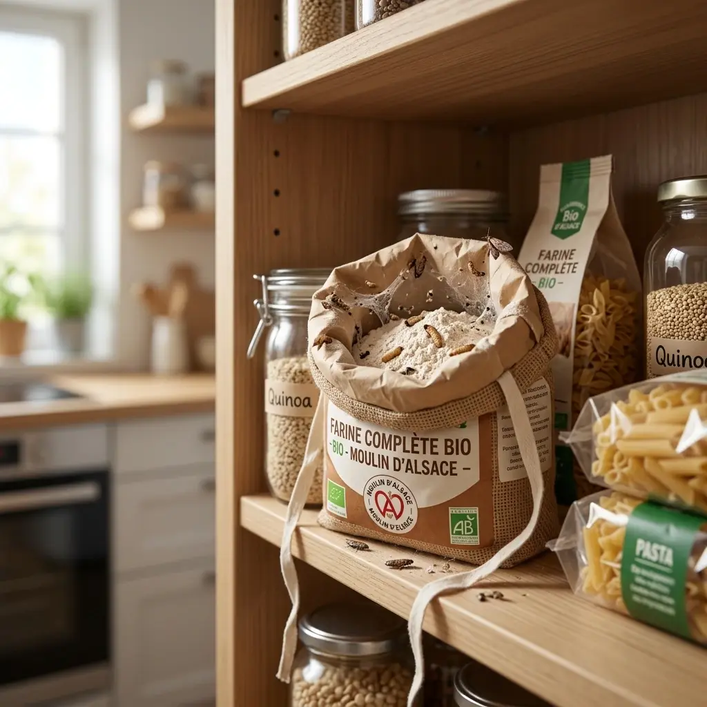 Un traitement professionnel contre les mites alimentaires