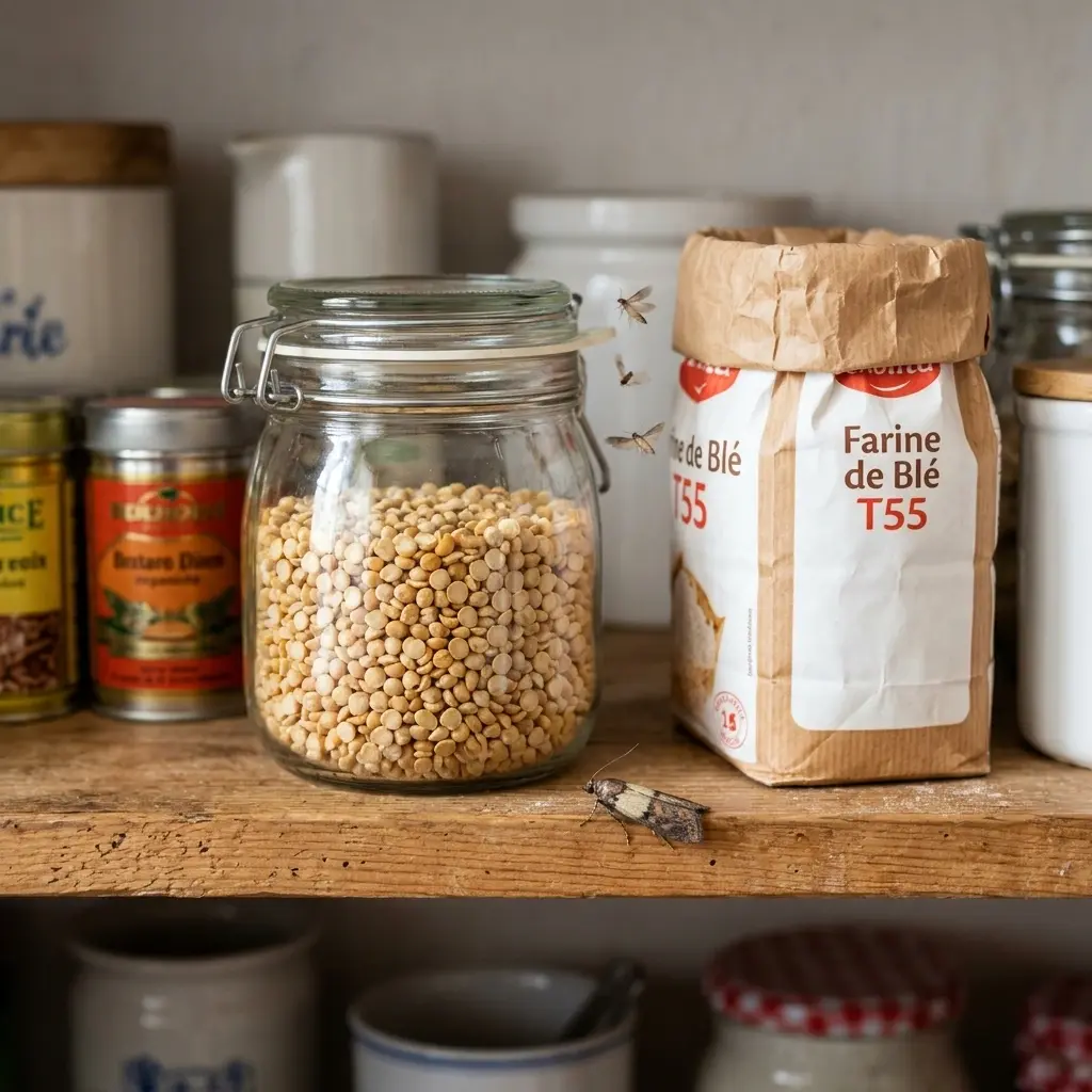 Un traitement professionnel contre les mites alimentaires
