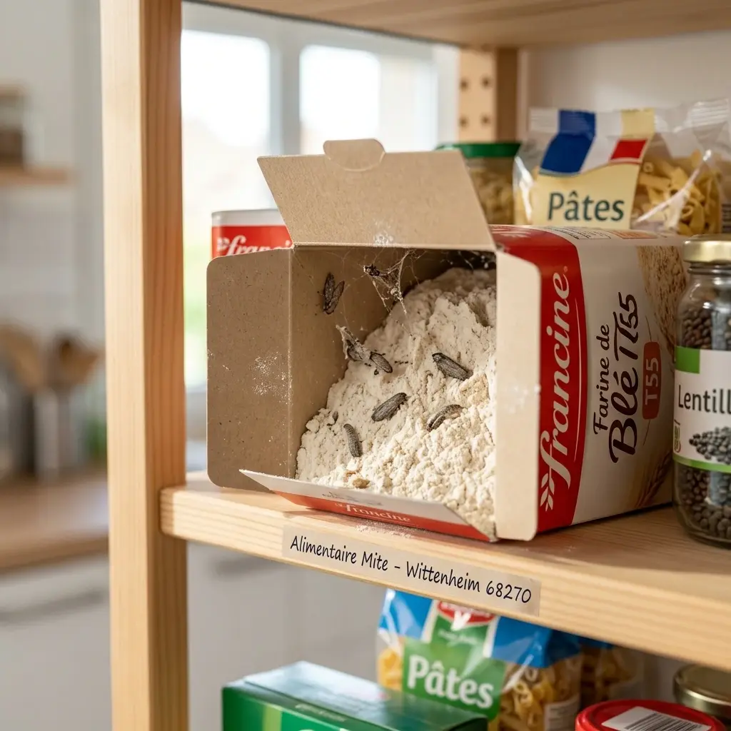 Un traitement ciblé contre les mites alimentaires