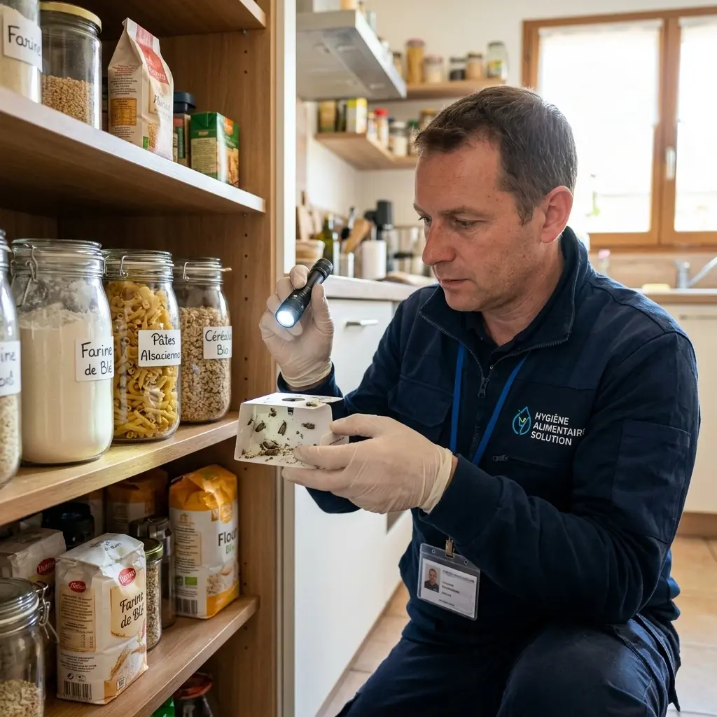 Notre méthode de lutte contre la mite alimentaire