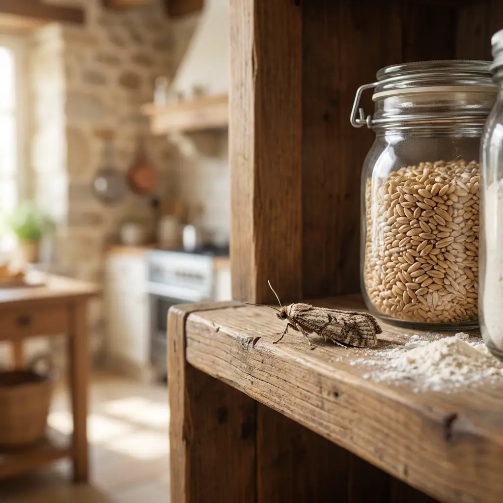 Notre méthode de lutte contre la mite alimentaire
