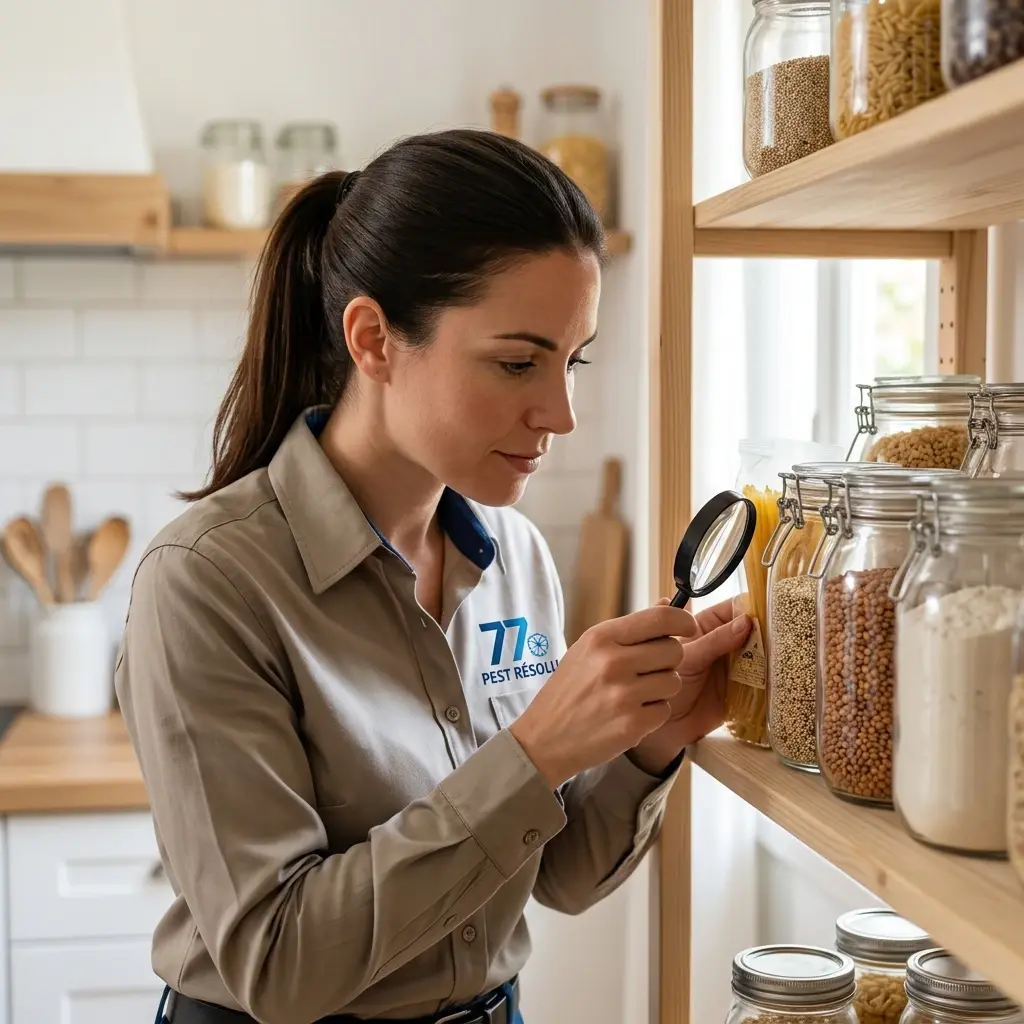Notre méthode de lutte contre la mite alimentaire