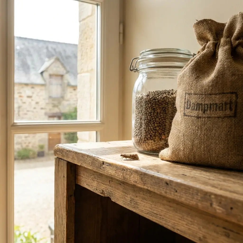Notre méthode de traitement contre la mite alimentaire