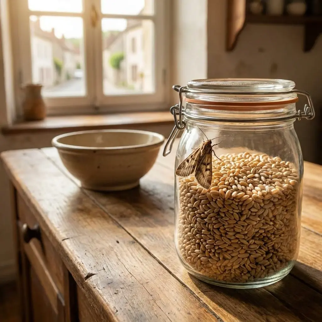Prévenir l'invasion des insectes alimentaires