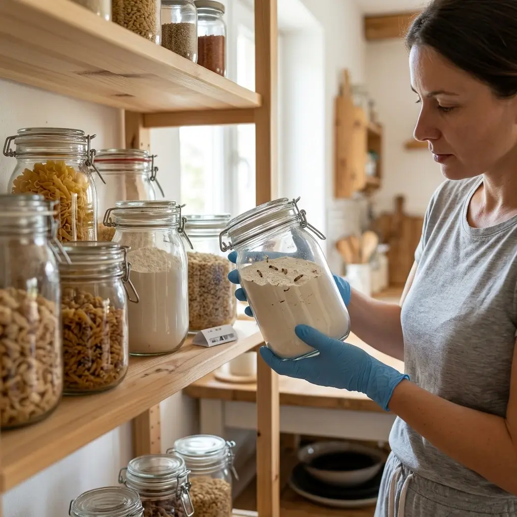 Bons réflexes pour prévenir la mite alimentaire à Guérard