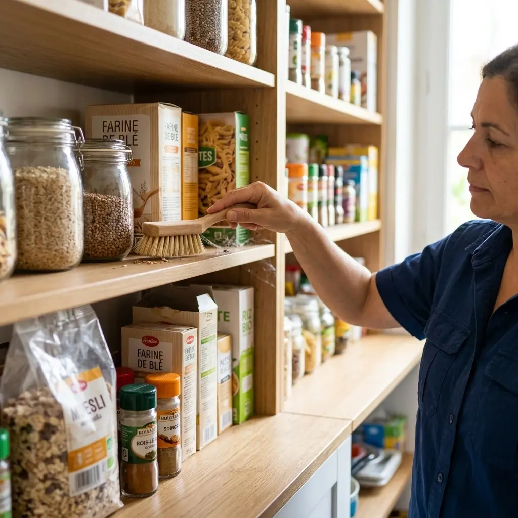 Notre méthode de lutte contre la mite alimentaire