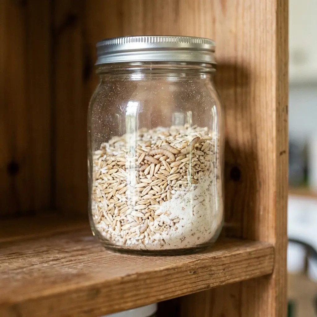 Notre méthode pour éliminer la mite alimentaire