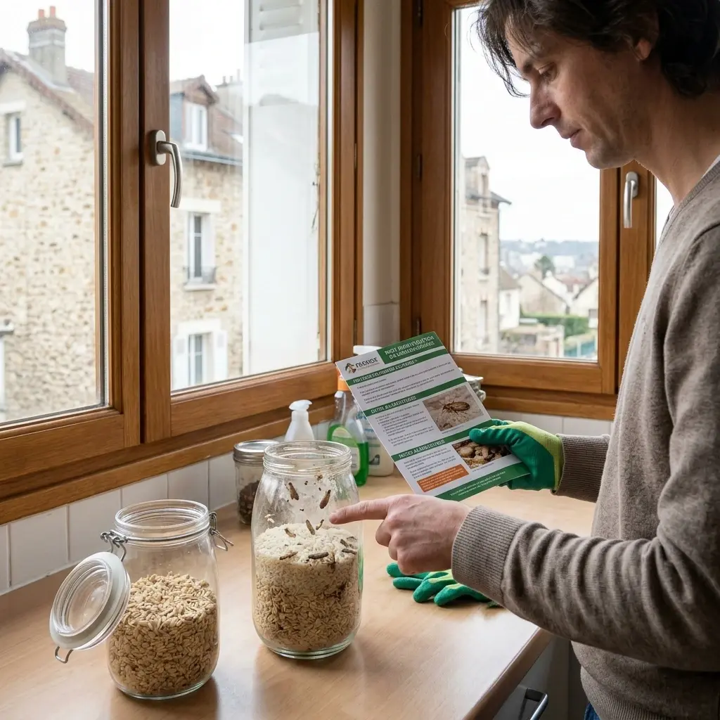 Pourquoi nous choisir pour vos mites alimentaires à Louveciennes ?