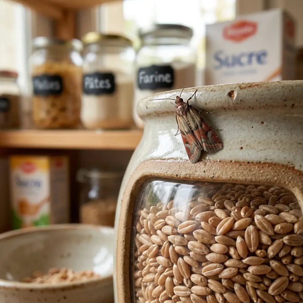 Notre méthode de lutte contre la mite alimentaire