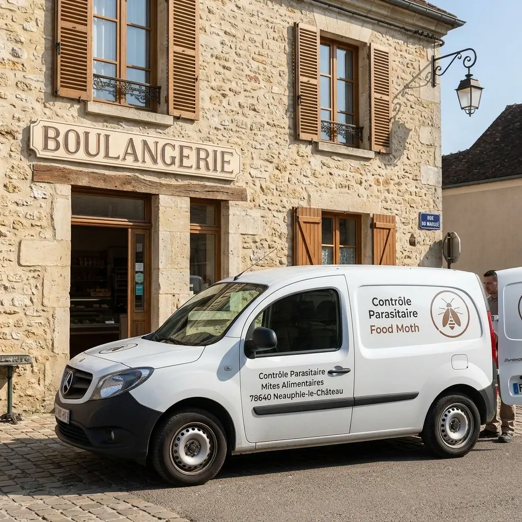 Comment se déroule l'intervention à Neauphle-le-Château ?