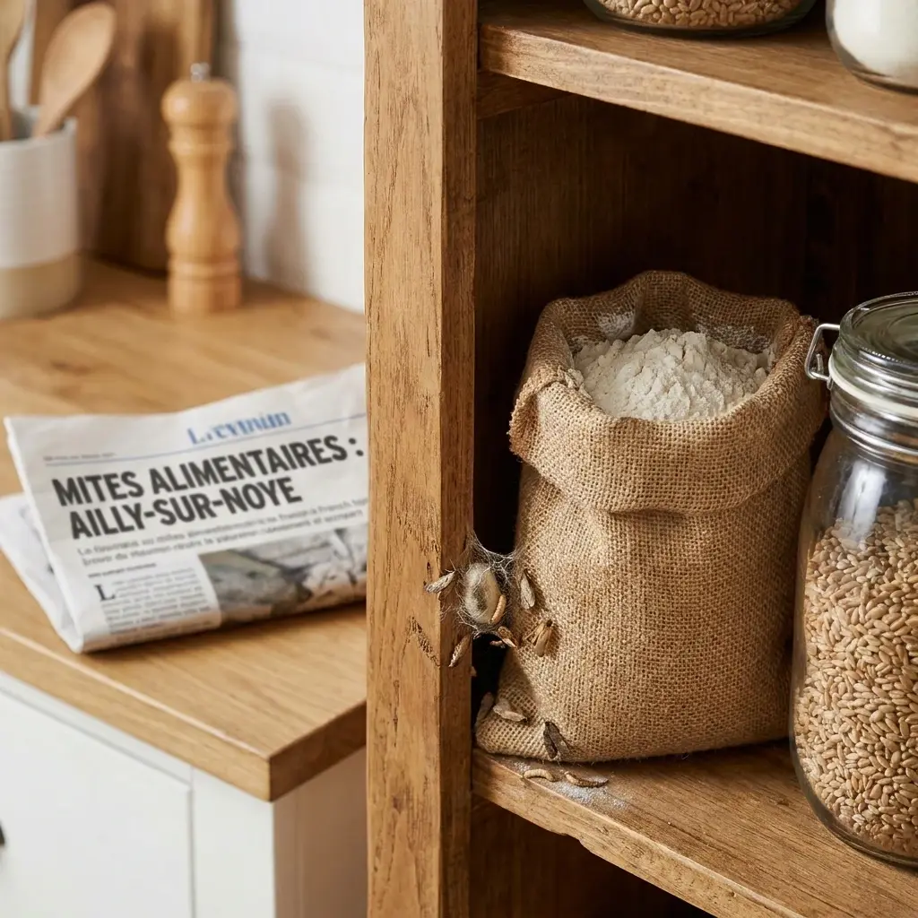 Notre méthode de traitement de la mite alimentaire