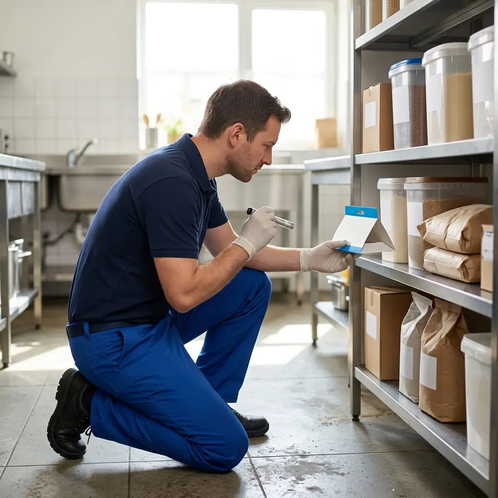 Traitement professionnel contre les mites alimentaires