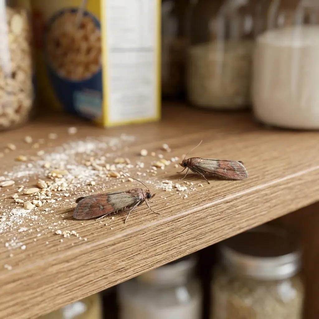 Traitement professionnel contre les mites alimentaires