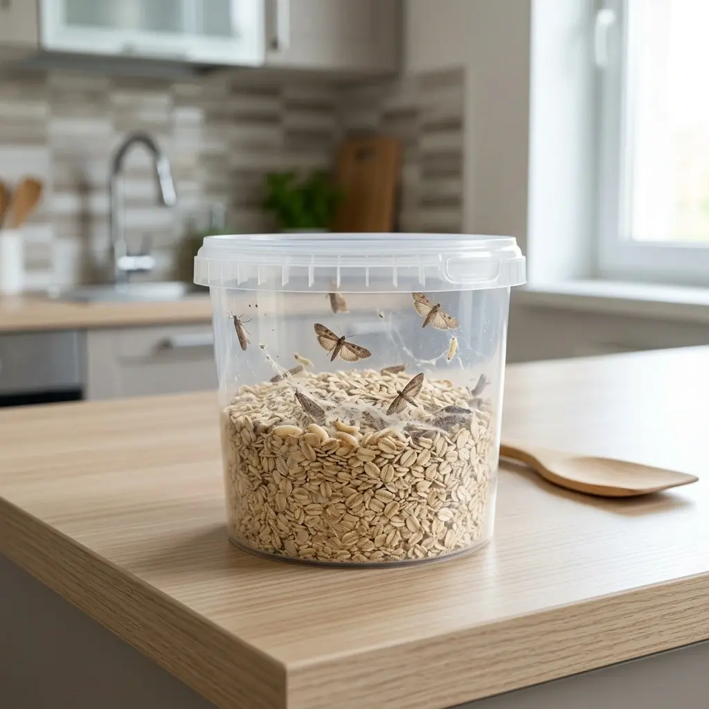 Notre stratégie d'éradication des mites alimentaires