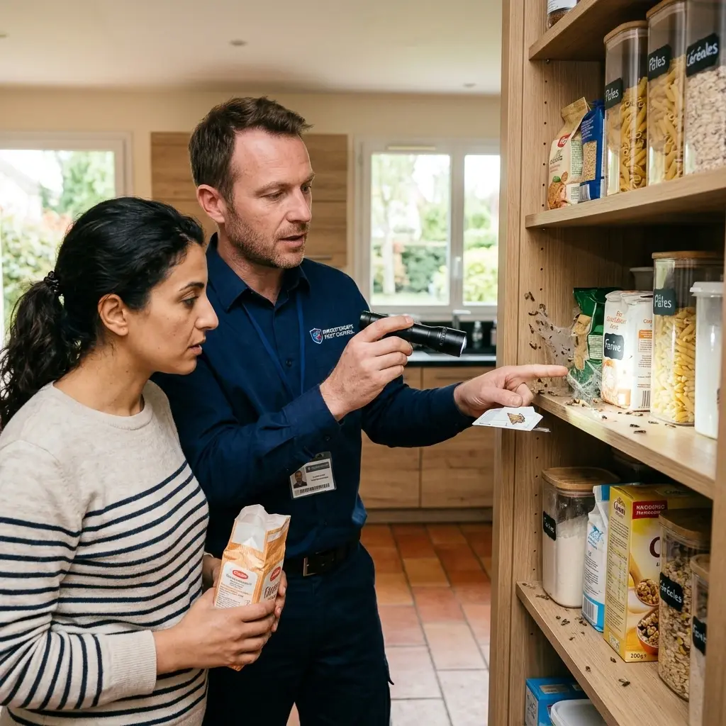 Notre méthode d’éradication de la mite alimentaire