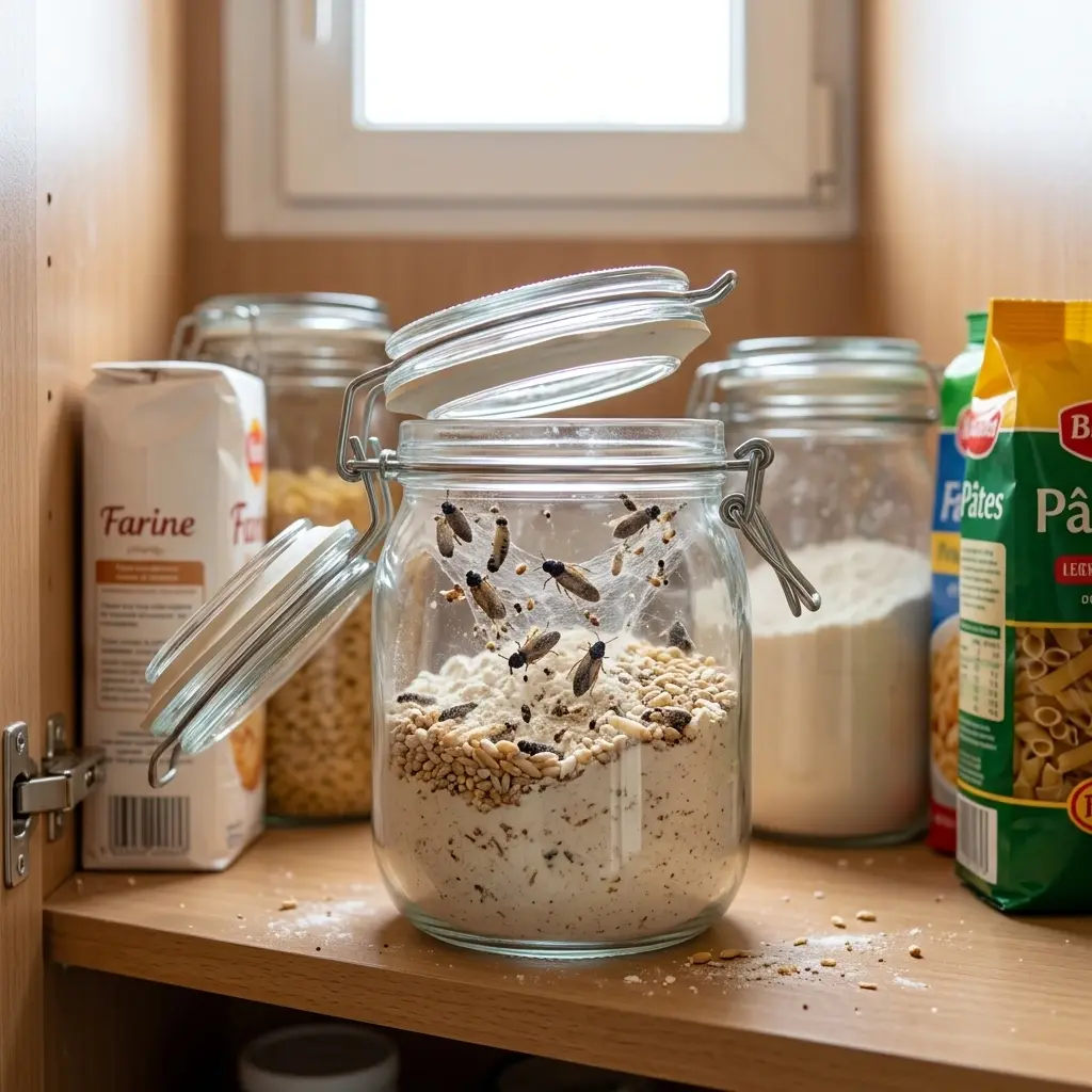 Notre méthode de lutte contre la mite alimentaire