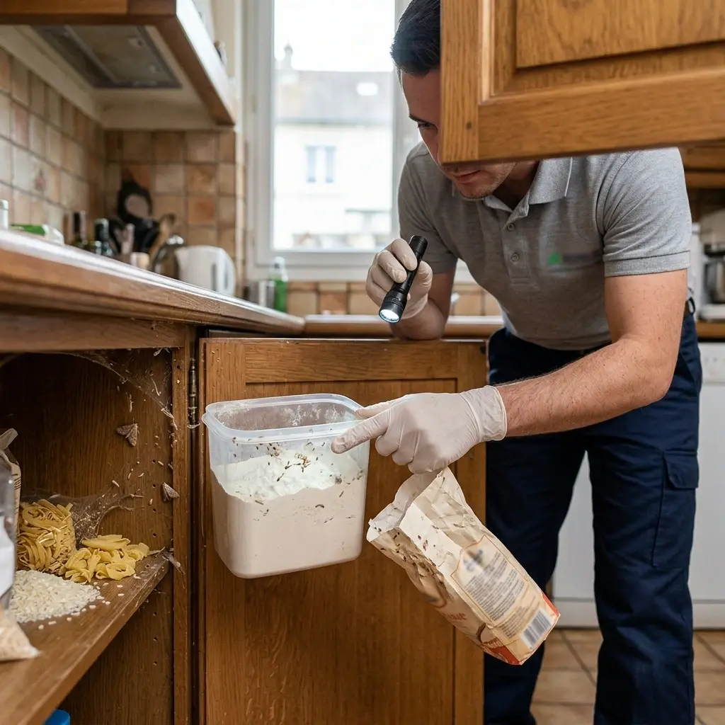 Notre méthode d’action contre la mite alimentaire