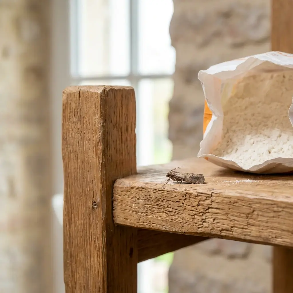 Notre méthode de lutte contre la mite alimentaire