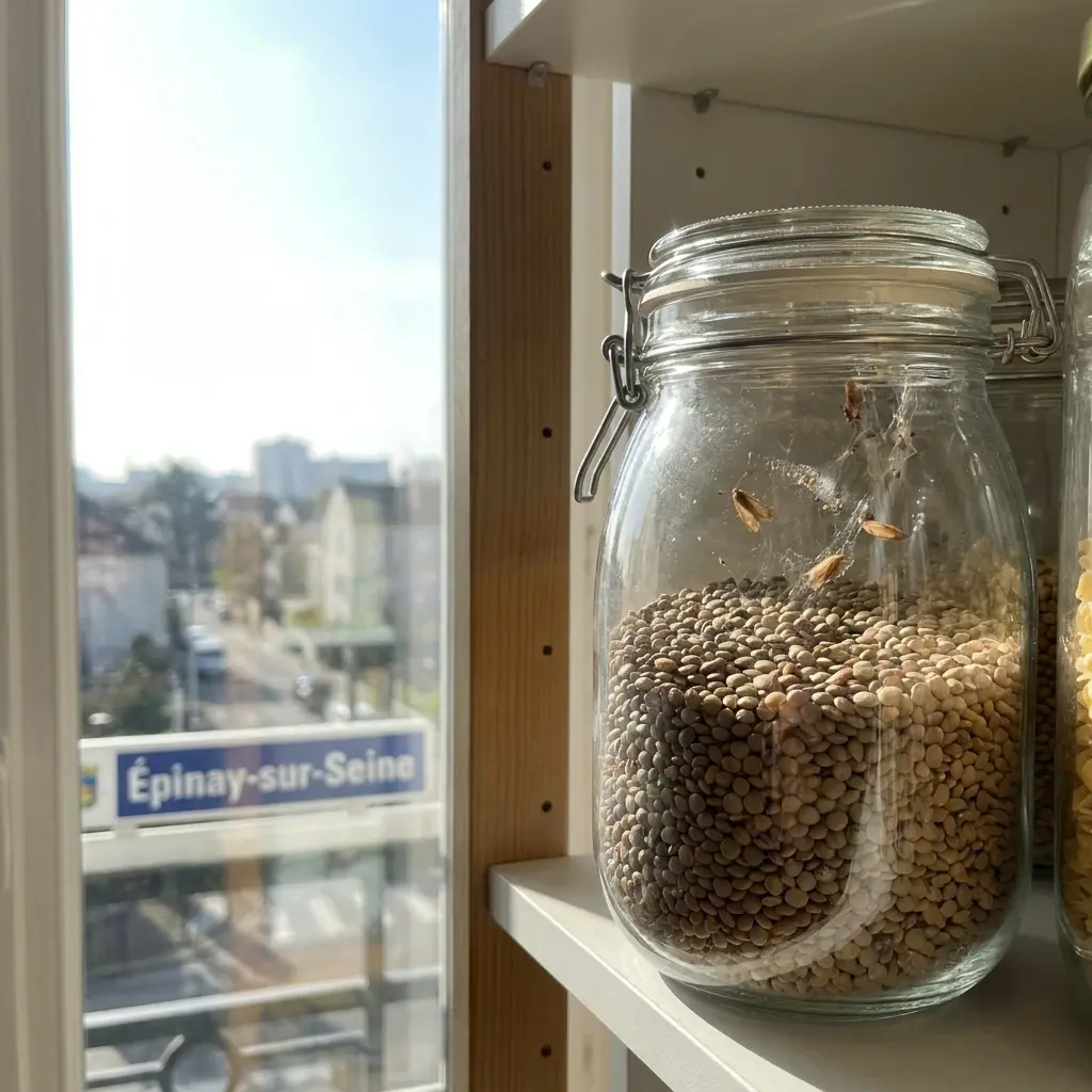Bons réflexes pour prévenir la mite alimentaire à Épinay-sur-Seine