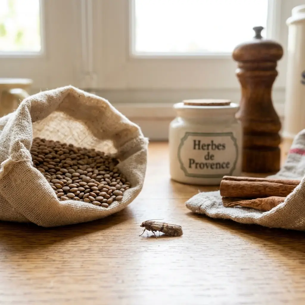 Expertise en lutte contre la mite alimentaire à Pierrelaye
