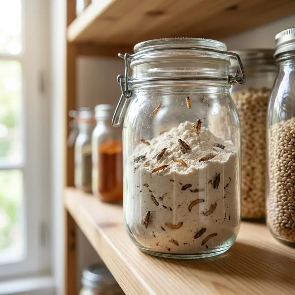 Prévenir le retour des mites alimentaires dans vos placards