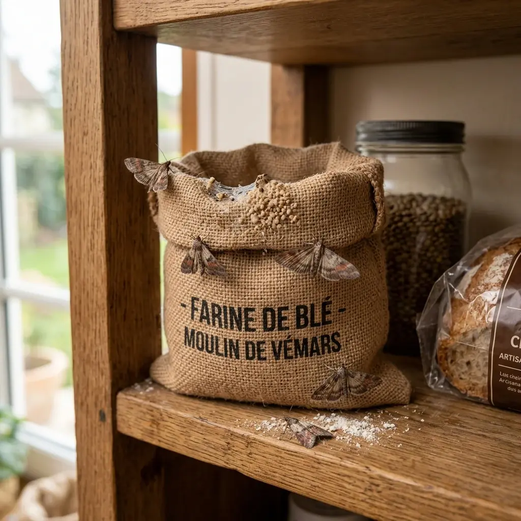 Un traitement professionnel contre les mites alimentaires