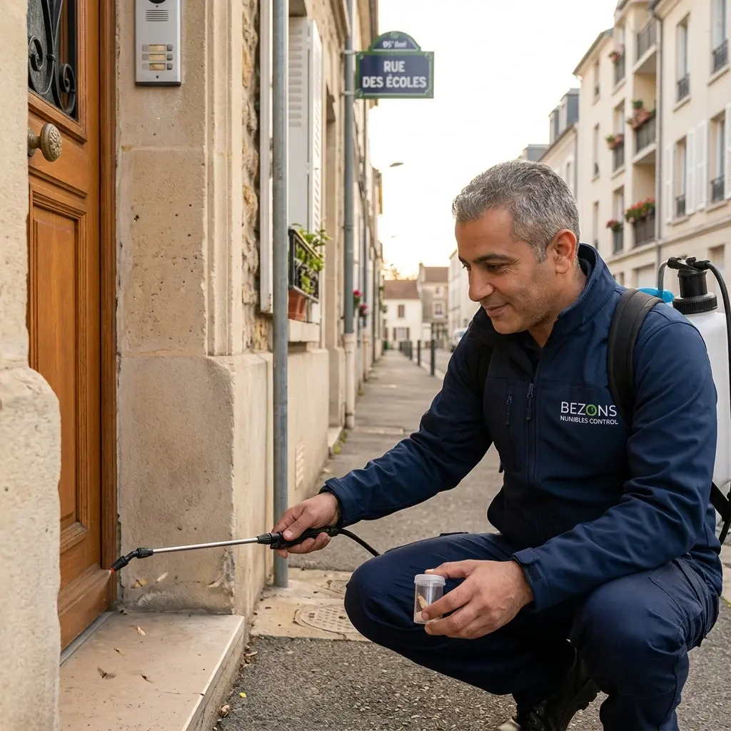 Comment se déroule l'intervention à Bezons ?