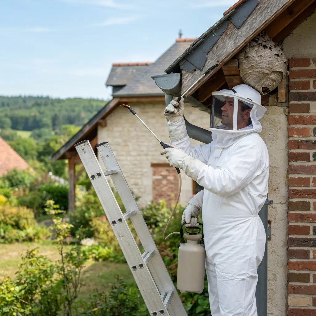 Pourquoi choisir nos experts pour votre nid de frelon